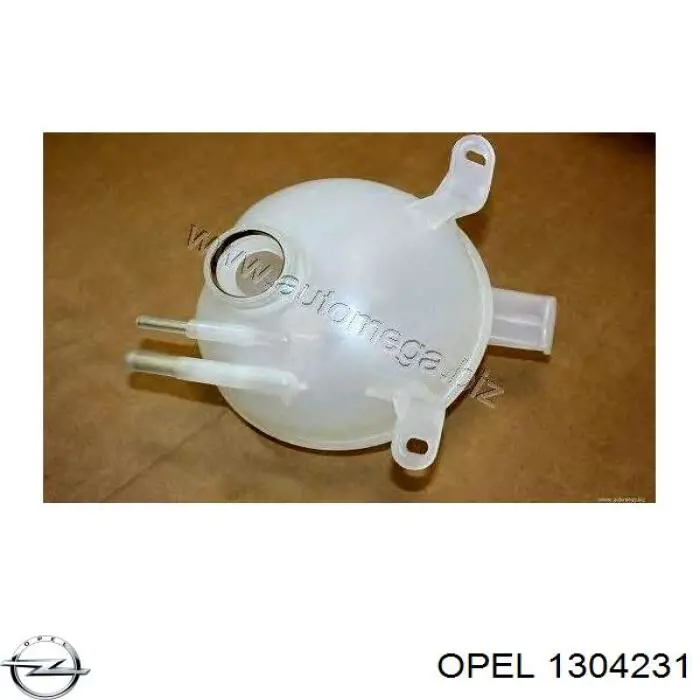 1304231 Opel botella de refrigeración