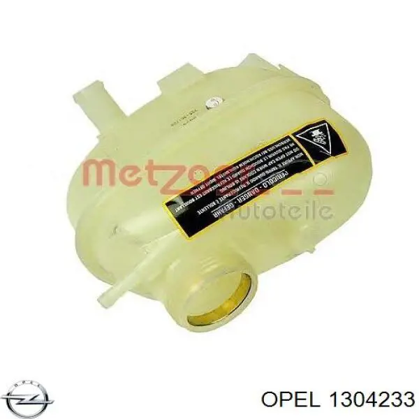 1304233 Opel botella de refrigeración