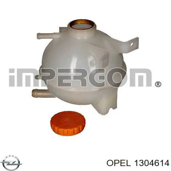 1304614 Opel botella de refrigeración