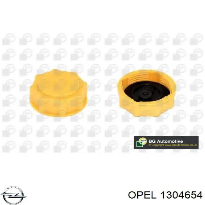 1304654 Opel tapón de expansión de refrigerante/anticongelante