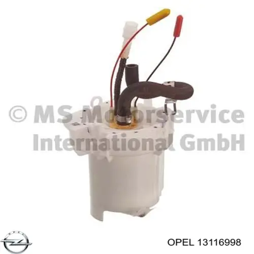 13116998 Opel módulo alimentación de combustible