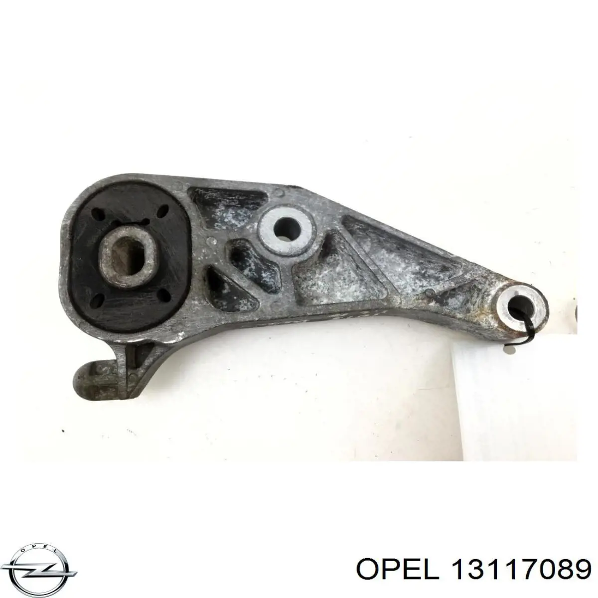 13117089 Opel soporte para taco de motor trasero