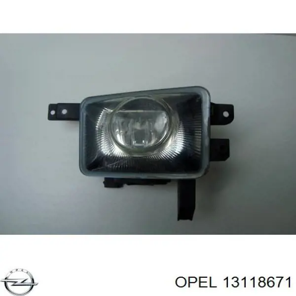 13118671 Opel faro antiniebla derecho