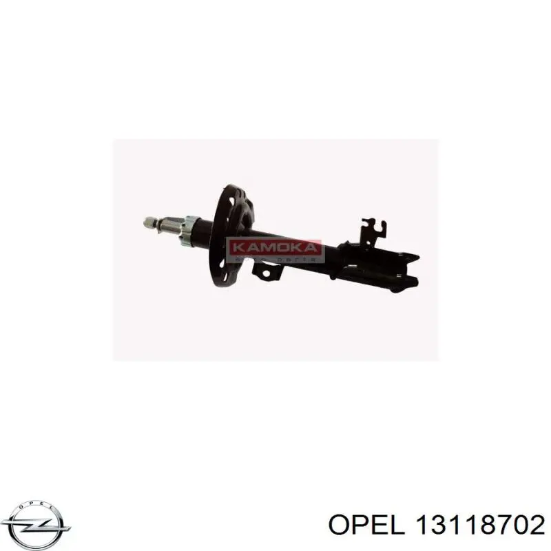 13118702 Opel amortiguador delantero derecho