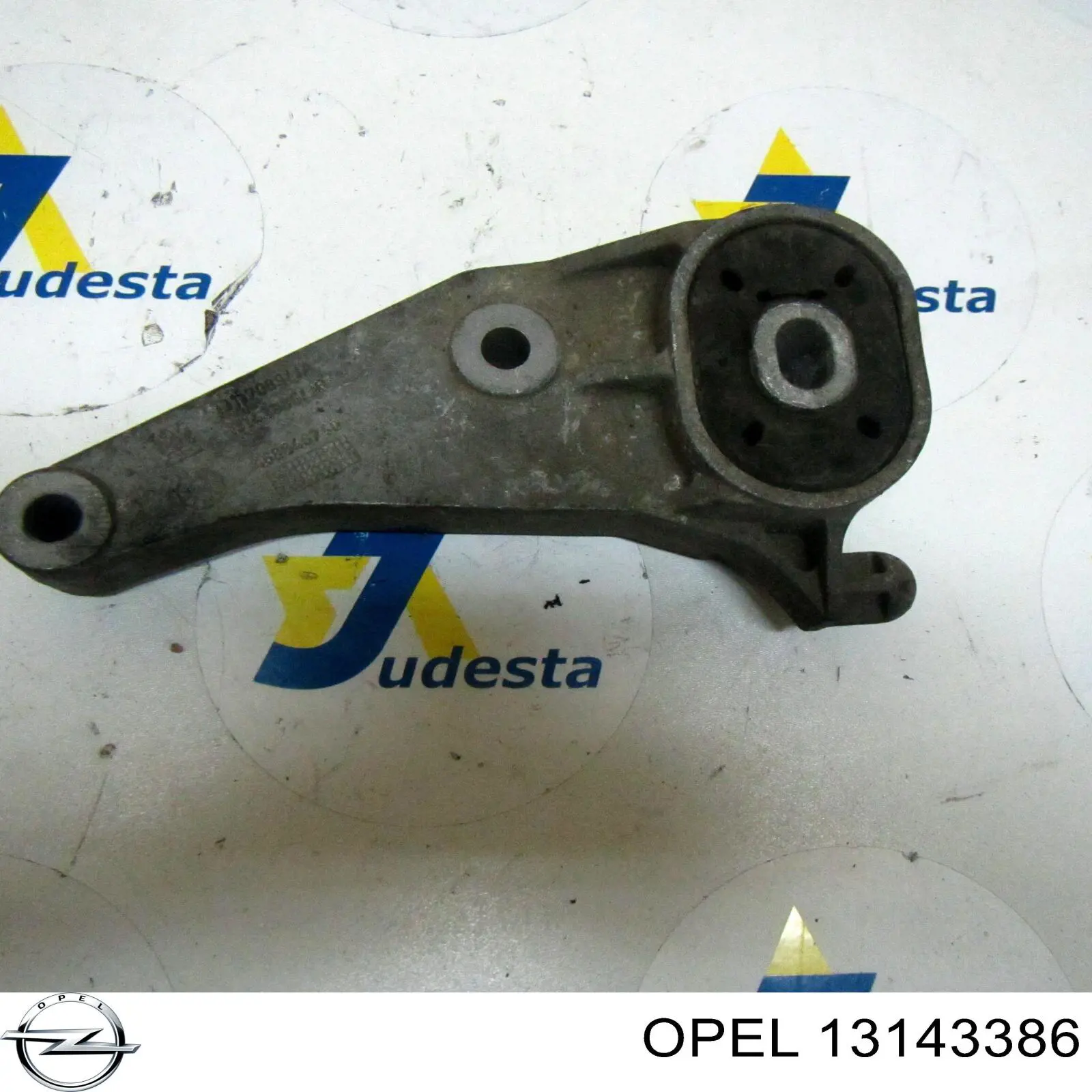 13143386 Opel soporte para taco de motor trasero