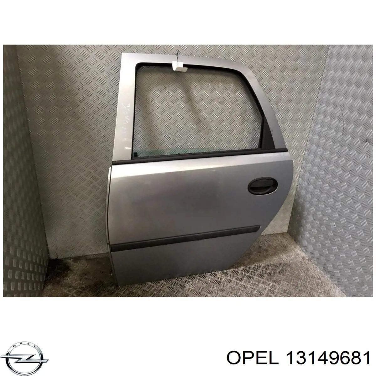  Puerta trasera izquierda para Opel Meriva 