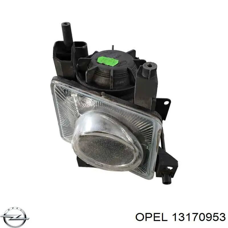 13170953 Opel faro antiniebla izquierdo