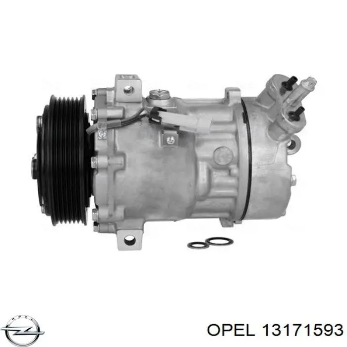 13171593 Opel compresor de aire acondicionado