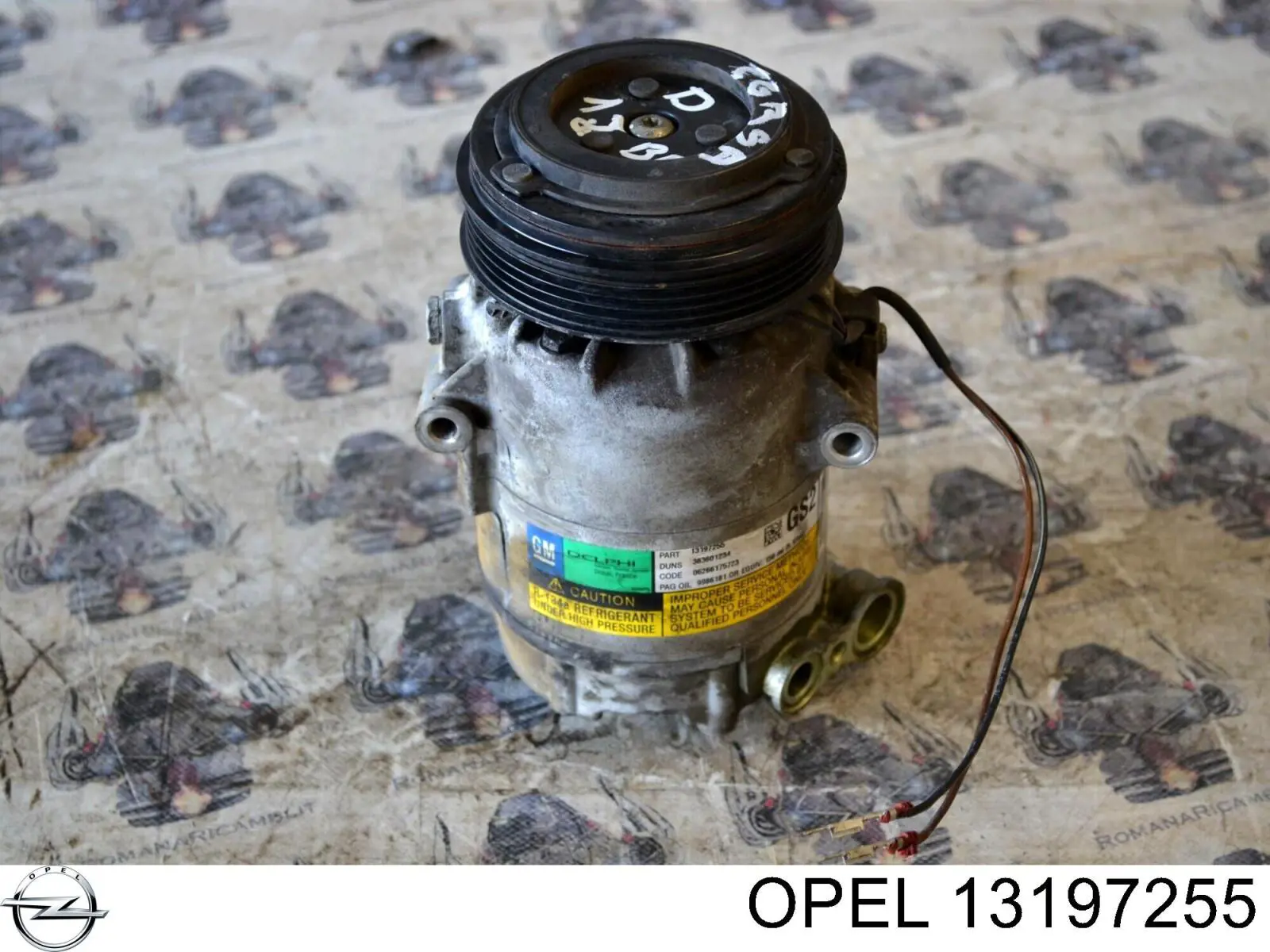 4708025 Opel compresor de aire acondicionado