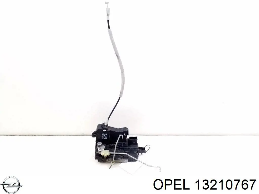 0133243 Opel cerradura de puerta delantera izquierda