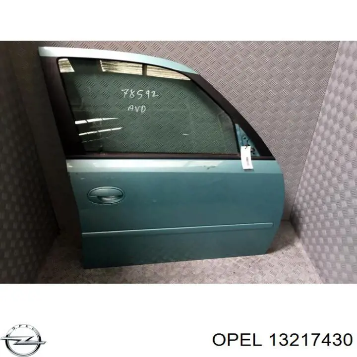  Puerta delantera derecha para Opel Meriva 