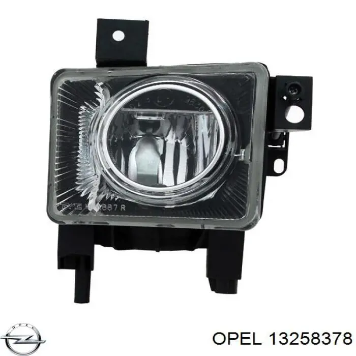 13258378 Opel faro antiniebla izquierdo