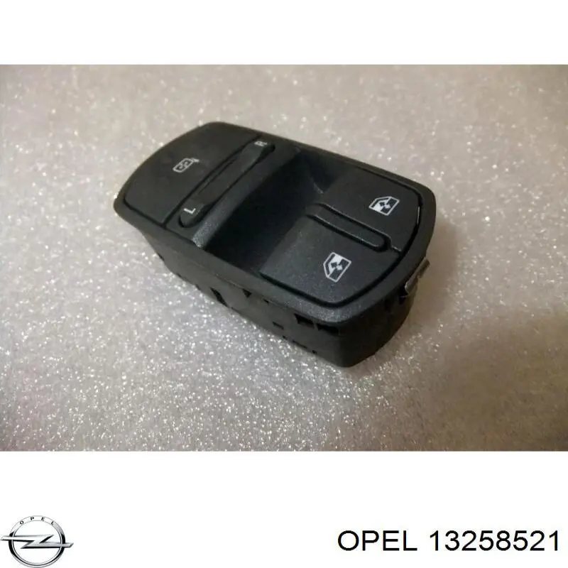 13258521 Opel unidad de control elevalunas delantera derecha