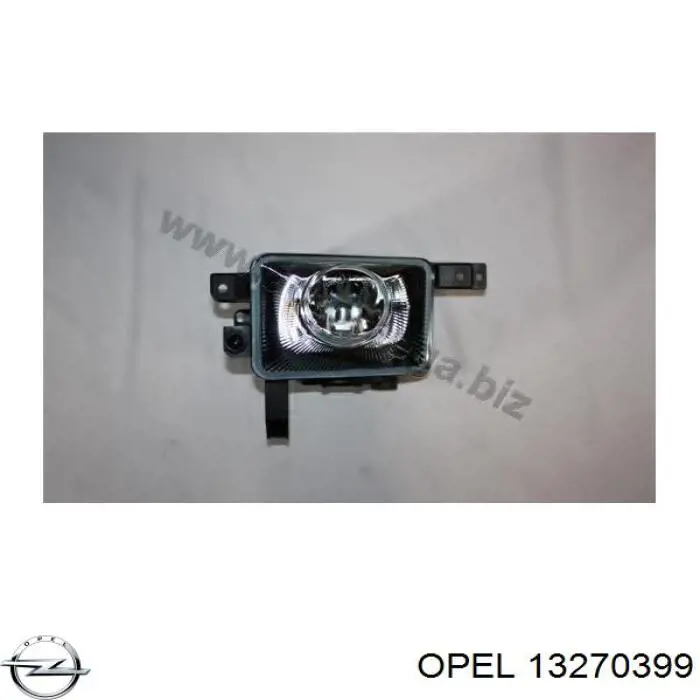 13270399 Opel faro antiniebla izquierdo