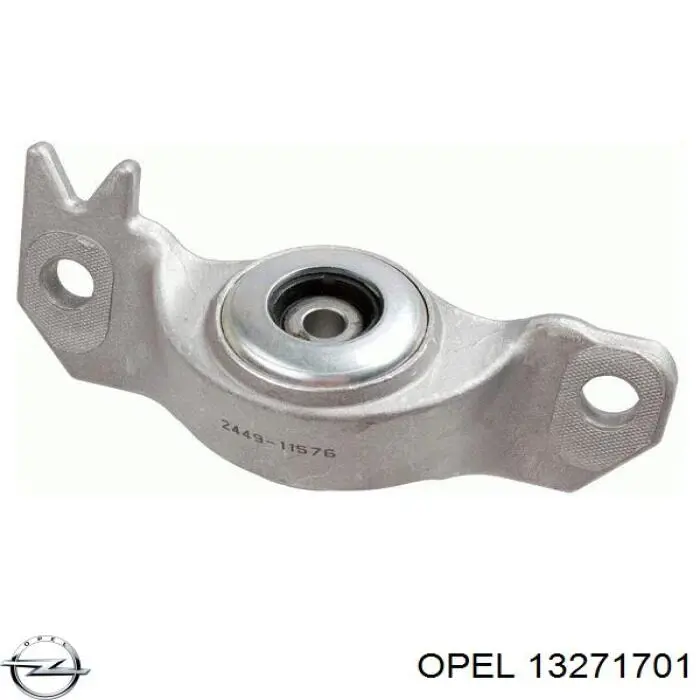 13271701 Opel soporte amortiguador trasero izquierdo