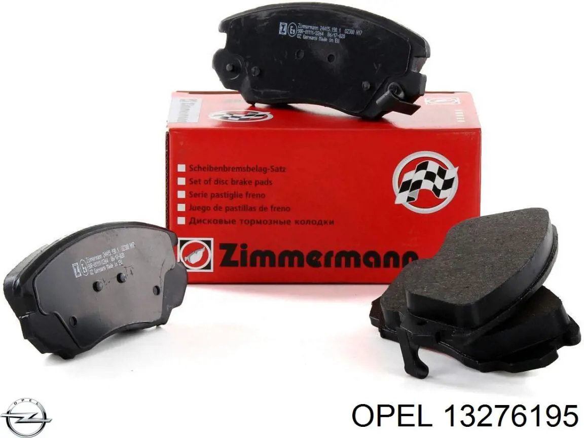 13276195 Opel muelle de suspensión eje trasero