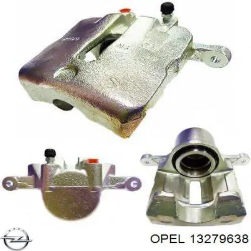 13279638 Opel pinza de freno delantera izquierda