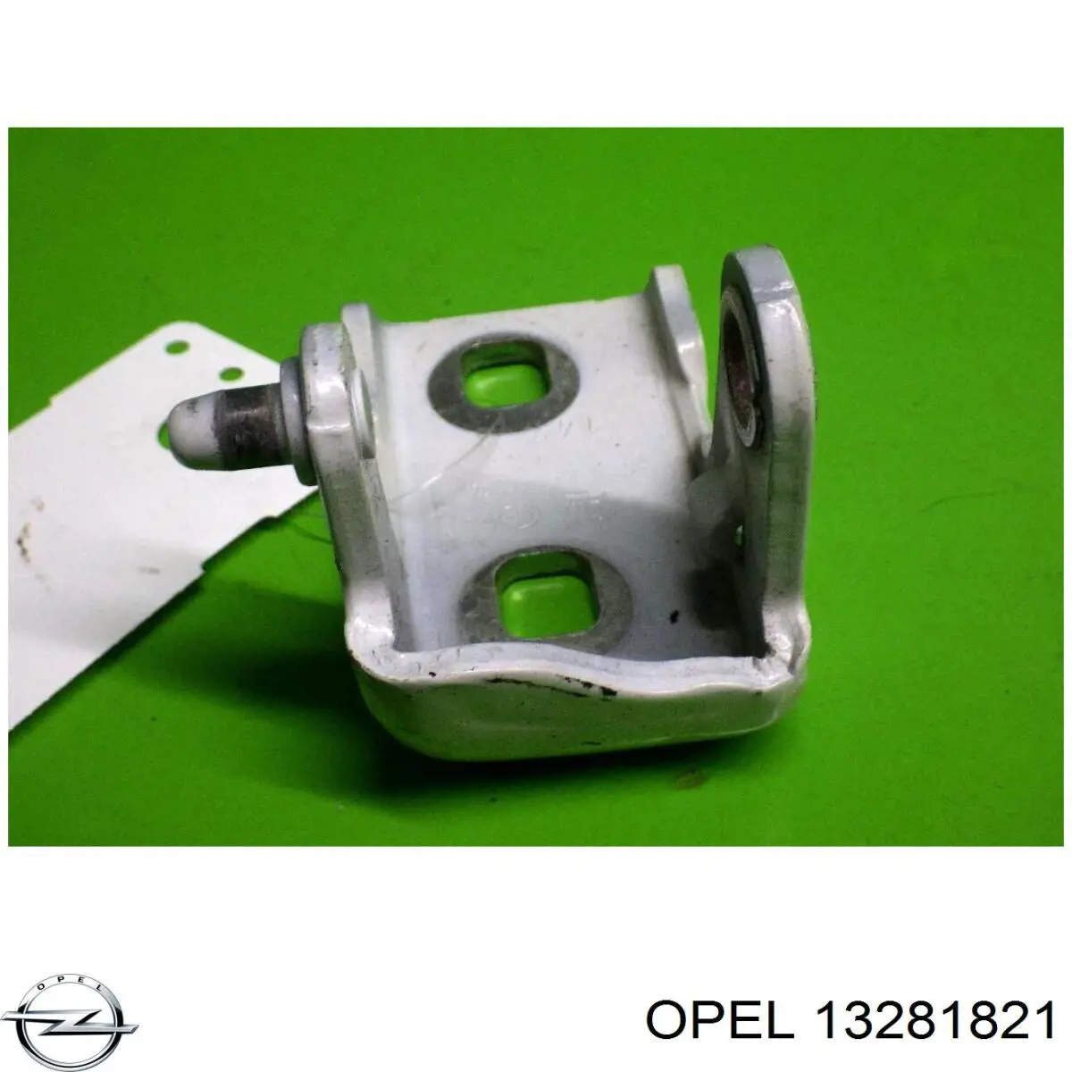 13281821 Opel bisagra de puerta delantera derecha