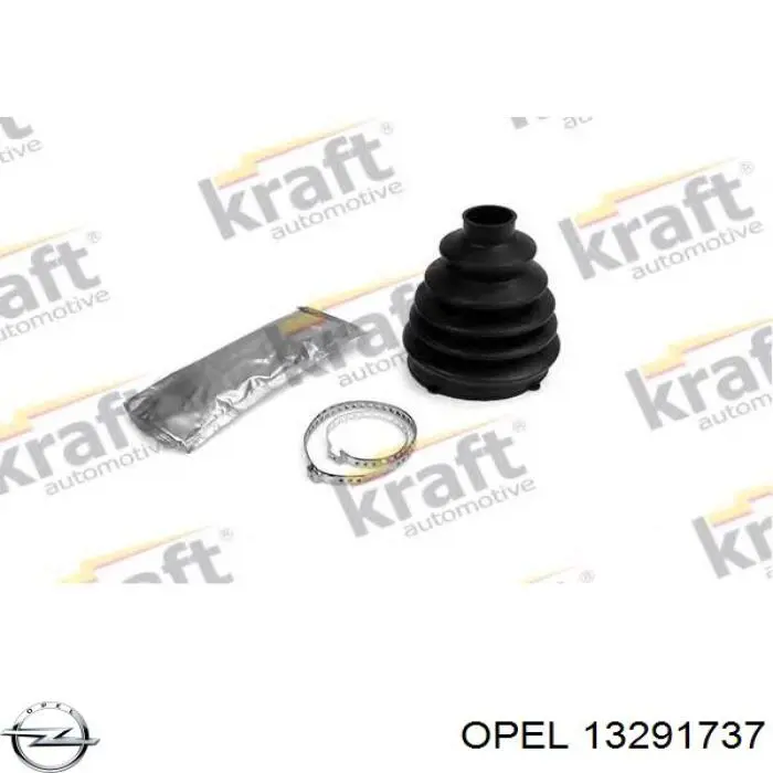 13291737 Opel fuelle, árbol de transmisión delantero exterior