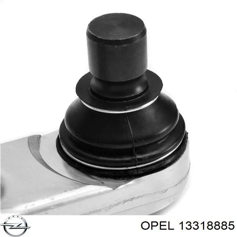 13318885 Opel barra oscilante, suspensión de ruedas delantera, inferior derecha