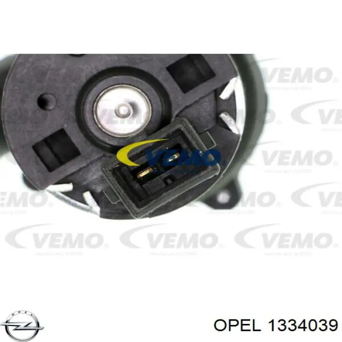 1334039 Opel bomba de agua, adicional eléctrico