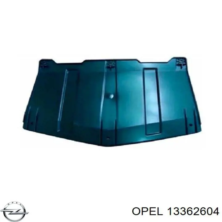  Protección motor /empotramiento para Opel Zafira F75