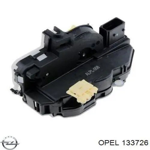 133726 Opel cerradura de puerta delantera izquierda