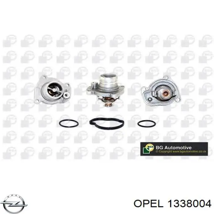 1338004 Opel termostato, refrigerante