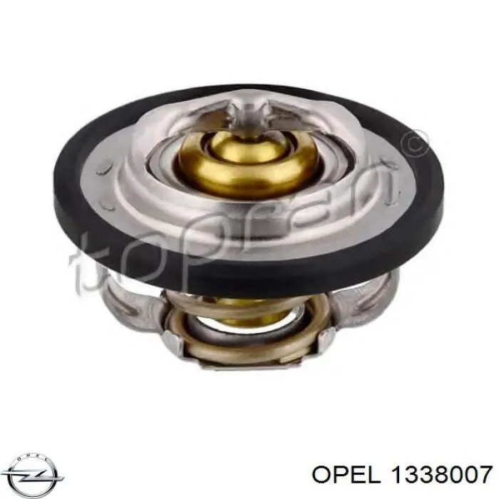 1338007 Opel termostato, refrigerante