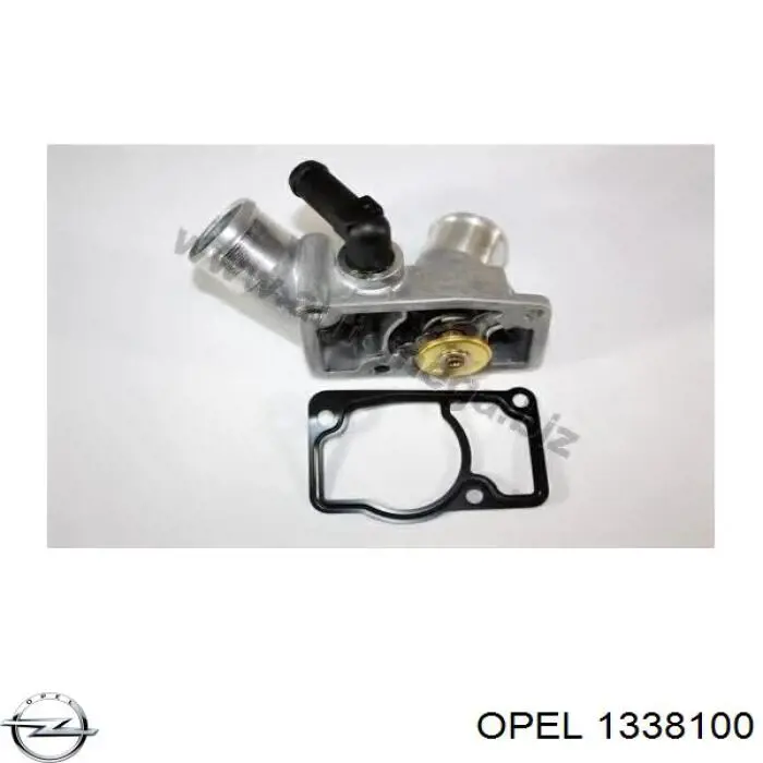 1338100 Opel caja del termostato