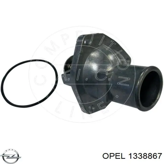 1338867 Opel termostato, refrigerante