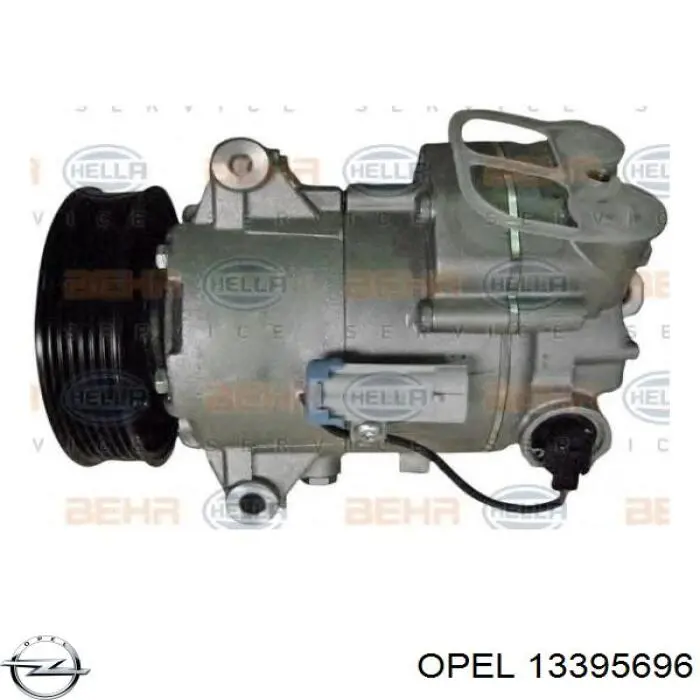 13395696 Opel compresor de aire acondicionado