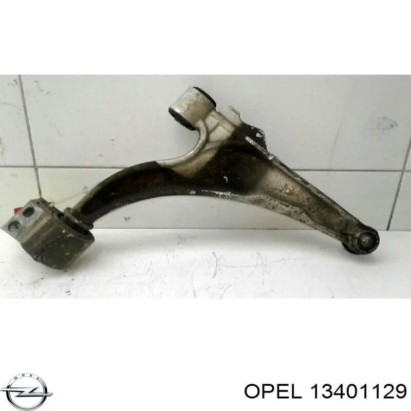 13401129 Opel barra oscilante, suspensión de ruedas delantera, inferior izquierda