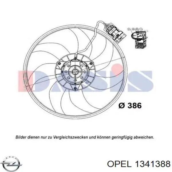 1341388 Opel 