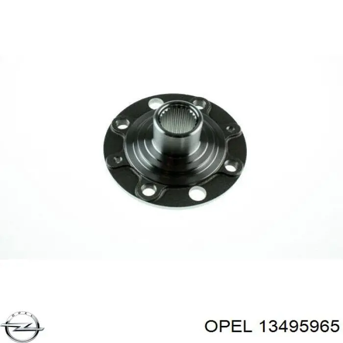 13495965 Opel cubo de rueda delantero