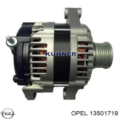 13501719 Opel alternador