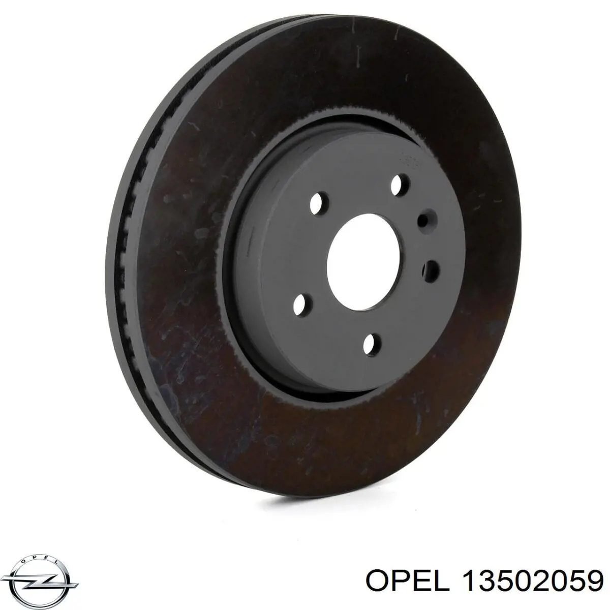 13502059 Opel freno de disco delantero