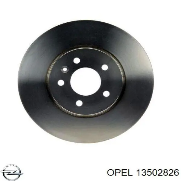 13502826 Opel freno de disco delantero