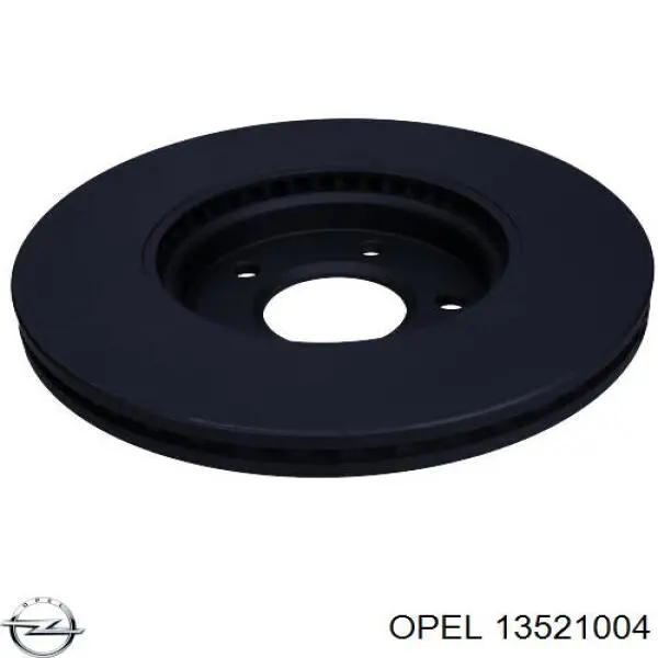 13521004 Opel freno de disco delantero