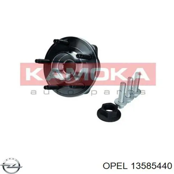 13585440 Opel cubo de rueda delantero