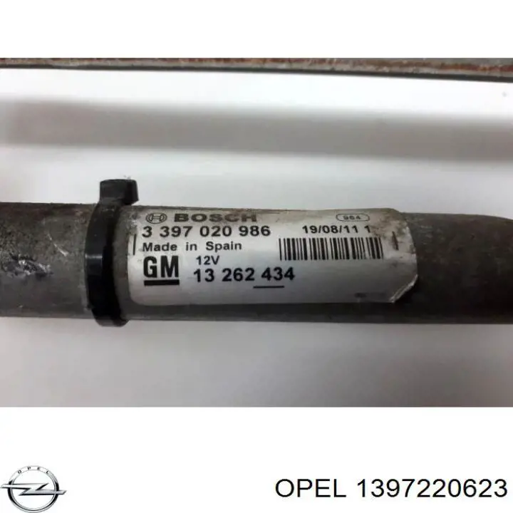  Motor del limpiaparabrisas del parabrisas para Opel Astra 