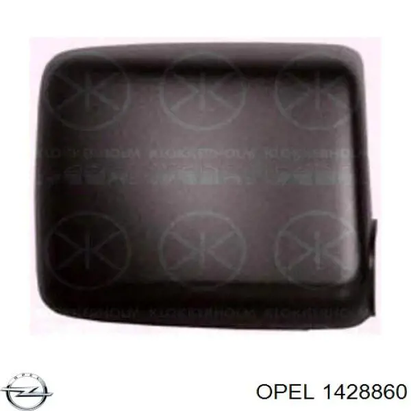 1428860 Opel cubierta, retrovisor exterior izquierdo