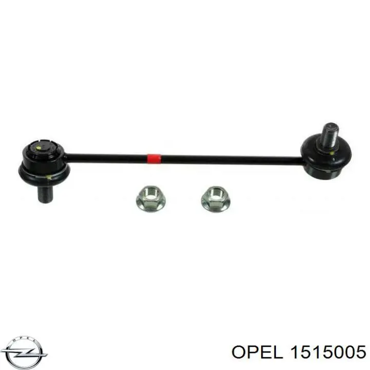 1515005 Opel freno de disco delantero