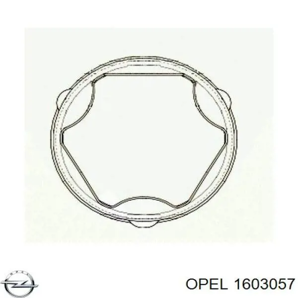 1603057 Opel 