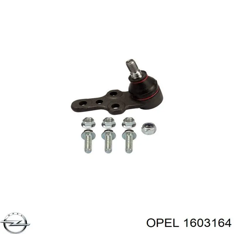 1603164 Opel rótula de suspensión inferior