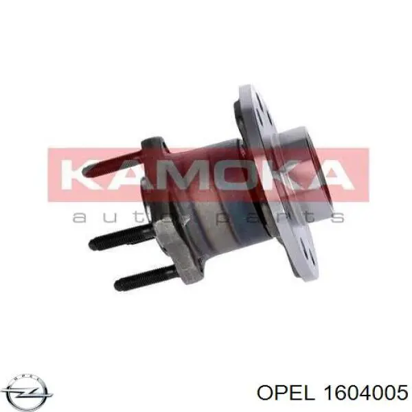 1604005 Opel cubo de rueda trasero