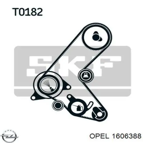 1606388 Opel 