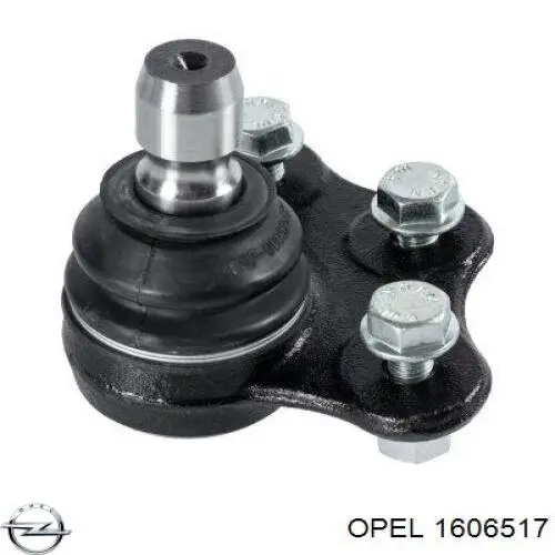 1606517 Opel kit de embrague (3 partes)