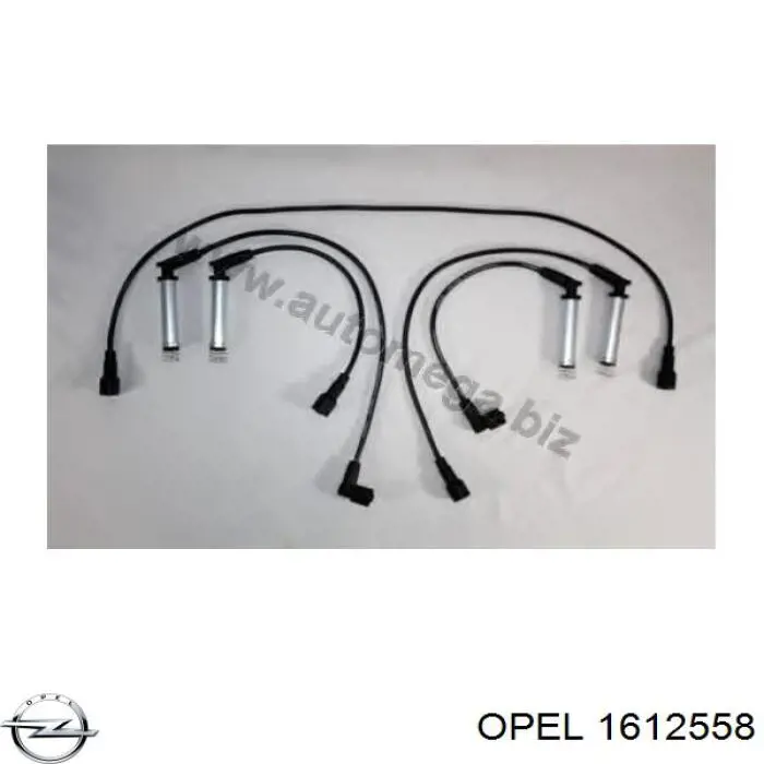 1612558 Opel juego de cables de encendido