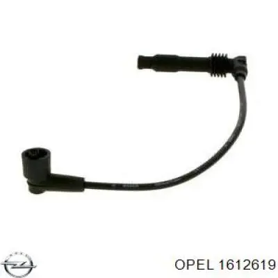 1612619 Opel juego de cables de encendido